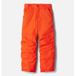 Columbia Unisex Kids Winter Sport Snow Pants Medium Orange Mid Rise Waterproof